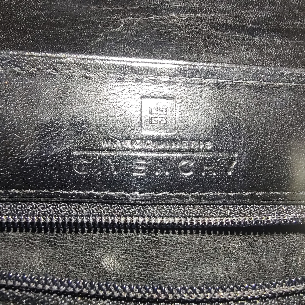 Givenchy Black Leather Structured Top-Handle Shoulder Bag - Picture 3 of 7